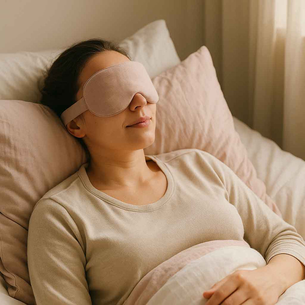 Weighted Eye Mask